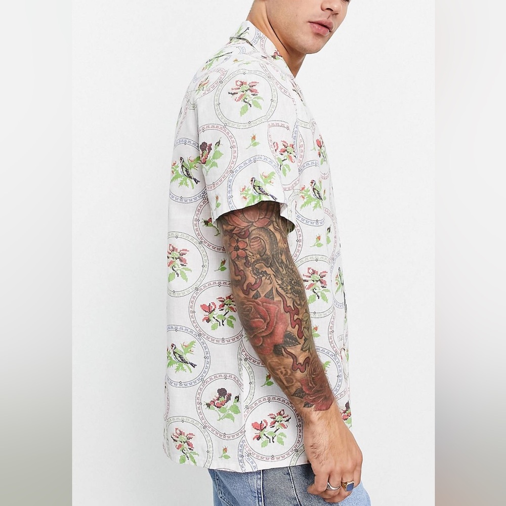 ASOS Linen Mix Shirt